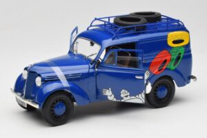 Renault Juvaquatre Michelin Blue Solido 1:18 82008 Metall — Bild 2 von 8