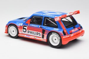 Renault R5 Maxi Turbo #5 Philips J-L. Busquet Superproduction 1987 Otto 1:18 OT1094 Resin — Bild 5 von 6