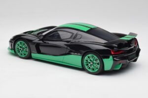 Rimac Nevera Record Monochrome Schwarz GT Spirit 1:18 GT916 Resin — Bild 5 von 6