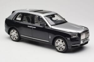 Rolls-Royce Cullinan Schwarz & Silber OEM 1:18 ROLLS001 Metall — Bild 6 von 8