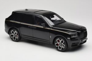 Rolls-Royce Cullinan Schwarz Mit Gold Coachline & Shadow Wheels OEM 1:18 028-15A Metall — Bild 6 von 8