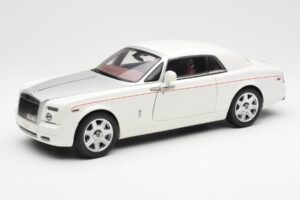 Rolls-Royce Phantom Coupe English Weiß Silber Kyosho 1:18 08861EW Metall