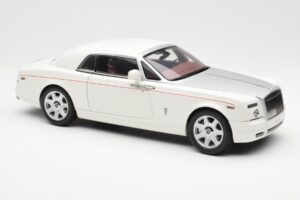 Rolls-Royce Phantom Coupe English Weiß Silber Kyosho 1:18 08861EW Metall — Bild 6 von 8