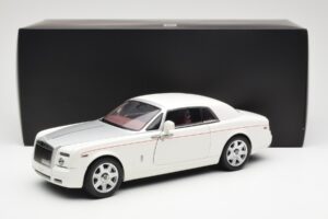 Rolls-Royce Phantom Coupe English Weiß Silber Kyosho 1:18 08861EW Metall — Bild 8 von 8