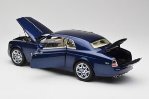 Rolls-Royce Phantom Coupe Metropolitan Blau Kyosho 1:18 08862BLM Metall — Bild 5 von 8