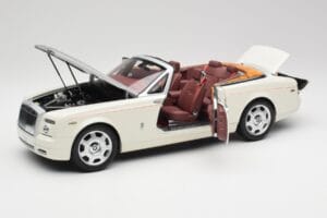 Rolls-Royce Phantom Drophead Coupe English Weiß Kyosho 1:18 08871EW2 Metall — Bild 2 von 10