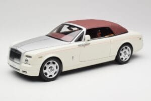 Rolls-Royce Phantom Drophead Coupe English Weiß Kyosho 1:18 08871EW2 Metall — Bild 3 von 10