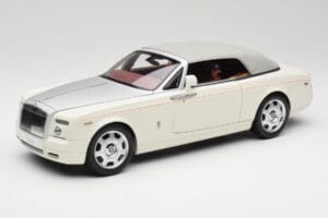 Rolls-Royce Phantom Drophead Coupe English Weiß Kyosho 1:18 08871EW2 Metall — Bild 4 von 10