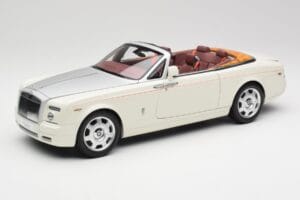 Rolls-Royce Phantom Drophead Coupe English Weiß Kyosho 1:18 08871EW2 Metall
