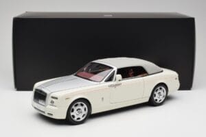 Rolls-Royce Phantom Drophead Coupe English Weiß Kyosho 1:18 08871EW2 Metall — Bild 10 von 10