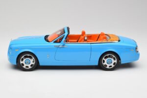 Rolls-Royce Phantom Drophead Coupe Powder Blau Kyosho 1:18 08871BL Metall — Bild 6 von 10