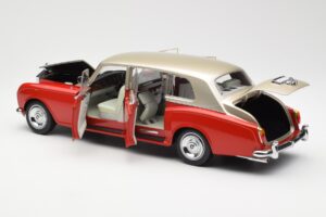Rolls-Royce Phantom VI Rot Hellbeige Kyosho 1:18 08905RLB Metall — Bild 5 von 8