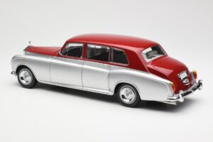 Rolls-Royce Phantom VI Silber Rot Kyosho 1:18 08905SR Metall — Bild 7 von 8