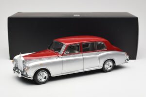 Rolls-Royce Phantom VI Silber Rot Kyosho 1:18 08905SR Metall — Bild 8 von 8