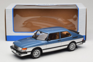 Saab 900 Turbo Blue Metallic MCG 1:18 MCG18261MCW Metall — Bild 6 von 6