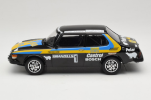 Saab 99 EMS #1 P. Eklund / B. Cederberg Rally Sweden 1977 MCG 1:18 MCG18825R Metall — Bild 3 von 6