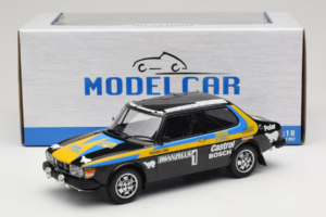 Saab 99 EMS #1 P. Eklund / B. Cederberg Rally Sweden 1977 MCG 1:18 MCG18825R Metall — Bild 6 von 6