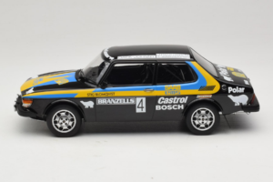 Saab 99 EMS #4 S. Blomqvist / H. Sylvan Rally Sweden Winner 1977 MCG 1:18 MCG18826R Metall — Bild 3 von 6