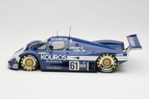 Sauber Mercedes C9 Kouros Racing #61 M. Thackwell / H. Pescarolo 24 Hours of Le Mans 1987 Minichamps 1:18 155873561 Metall — Bild 3 von 6