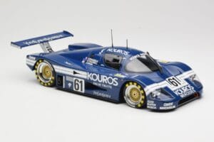 Sauber Mercedes C9 Kouros Racing #61 M. Thackwell / H. Pescarolo 24 Hours of Le Mans 1987 Minichamps 1:18 155873561 Metall — Bild 4 von 6