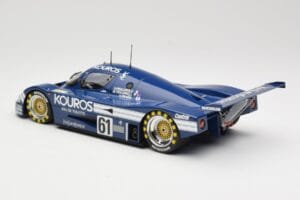 Sauber Mercedes C9 Kouros Racing #61 M. Thackwell / H. Pescarolo 24 Hours of Le Mans 1987 Minichamps 1:18 155873561 Metall — Bild 5 von 6