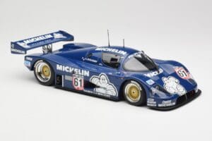 Sauber Mercedes C9 Michelin #61 J-L. Schlesser Winner ADAC Supersprint 1987 Minichamps 1:18 155873581 Metall — Bild 4 von 6