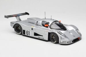Sauber Mercedes C9 #61 M. Baldi / K. Acheson / G. Brancatelli 2nd Place 24 Hours of Le Mans 1989 Minichamps 1:18 155893561 Me — Bild 4 von 6