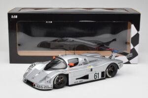 Sauber Mercedes C9 #61 M. Baldi / K. Acheson / G. Brancatelli 2nd Place 24 Hours of Le Mans 1989 Minichamps 1:18 155893561 Me — Bild 6 von 6