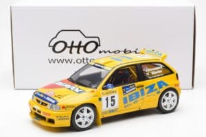 SEAT Ibiza Kit Car Evo 2 #15 H. Rovanpera / R. Pietilanen Rally Monte Carlo 1998 Otto 1:18 OT445 Resin — Bild 6 von 6