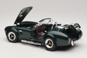Shelby Cobra 427 S/C Dunkelgrün Weiße Streifen Road Signature 1:18 92058-P1 Metall — Bild 5 von 8