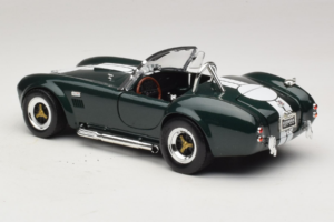 Shelby Cobra 427 S/C Dunkelgrün Weiße Streifen Road Signature 1:18 92058-P1 Metall — Bild 7 von 8
