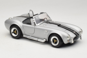 Shelby Cobra 427S/C Silber Mit Schwarzen Streifen Road Signature 1:18 92058 Metall — Bild 6 von 8