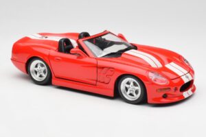 Shelby Series 1 Cabriolet Rot Bburago 1:18 3353 Metall — Bild 6 von 8