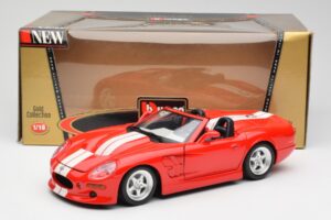 Shelby Series 1 Cabriolet Rot Bburago 1:18 3353 Metall — Bild 8 von 8