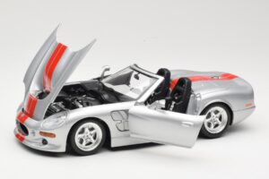 Shelby Series 1 Silber Bburago 1:18 3323 Metall — Bild 2 von 8
