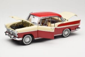Simca Chambord Rot & Elfenbein Norev 1:18 185721 Metall — Bild 2 von 8
