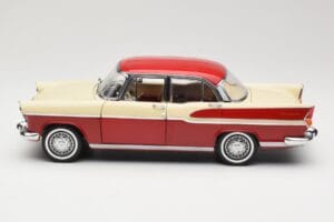 Simca Chambord Rot & Elfenbein Norev 1:18 185721 Metall — Bild 4 von 8