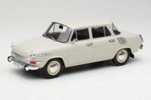 Skoda 1000 MB Grau & Weiß MCG 1:18 MCG18275 Metall