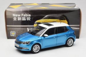 Skoda Fabia Mk3 Blau OEM 1:18 ZSF000004BLA Metall — Bild 8 von 8