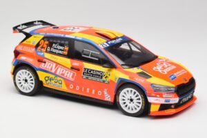 Skoda Fabia Rally2 #25 P. Lopez Rally Monte Carlo 2024 IXO 1:18 18RMC199 Metall — Bild 4 von 6