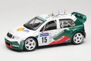 Skoda Fabia WRC #15 T. Gardemeister / P. Lukander WRC 1999 Solido 1:18 90457 Metall