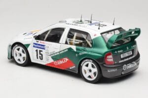 Skoda Fabia WRC #15 T. Gardemeister / P. Lukander WRC 1999 Solido 1:18 90457 Metall — Bild 7 von 8