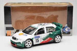 Skoda Fabia WRC #15 T. Gardemeister / P. Lukander WRC 1999 Solido 1:18 90457 Metall — Bild 8 von 8