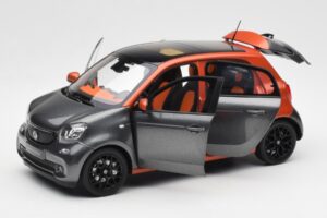 Smart Forfour W453 Lava Orange Graphit Grau Norev 1:18 B66960298 Metall — Bild 2 von 8