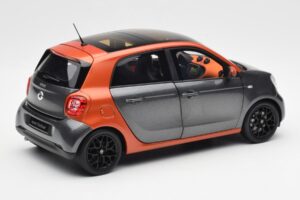 Smart Forfour W453 Lava Orange Graphit Grau Norev 1:18 B66960298 Metall — Bild 3 von 8