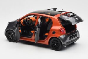 Smart Forfour W453 Lava Orange Graphit Grau Norev 1:18 B66960298 Metall — Bild 5 von 8
