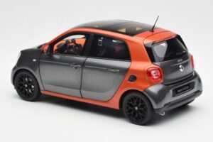 Smart Forfour W453 Lava Orange Graphit Grau Norev 1:18 B66960298 Metall — Bild 7 von 8