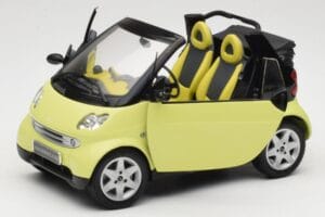 Smart Fortwo 450 Cabrio Gelb Minichamps 1:18 0012889V001C49Q00 Metall — Bild 2 von 8
