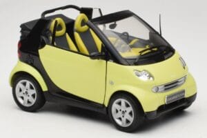 Smart Fortwo 450 Cabrio Gelb Minichamps 1:18 0012889V001C49Q00 Metall — Bild 6 von 8