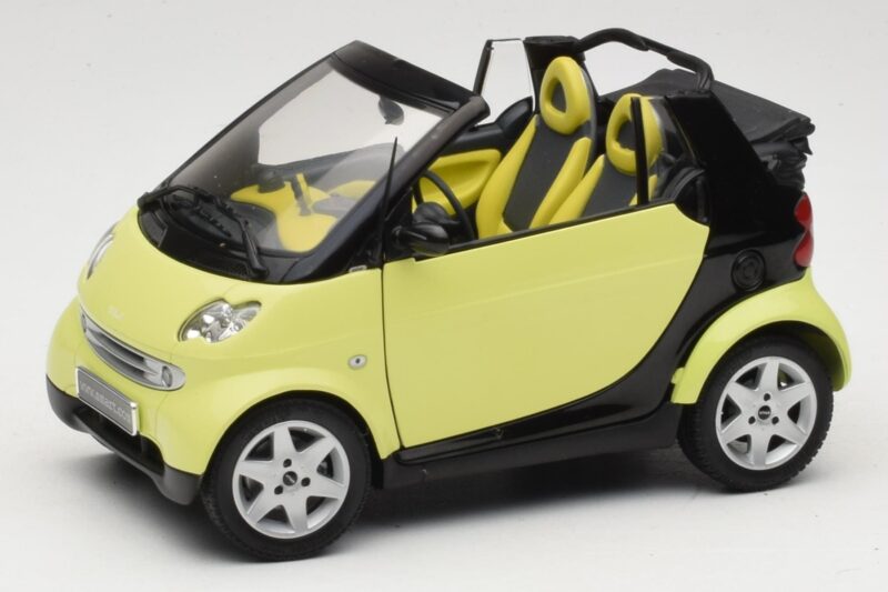 Smart Fortwo 450 Cabrio Gelb Minichamps 1:18 0012889V001C49Q00 Metall